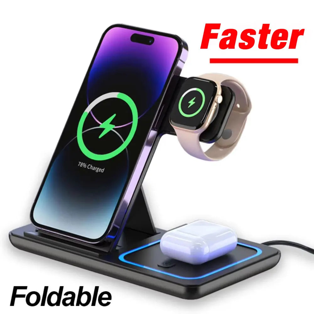 3-in-1 Wireless Charging Pad